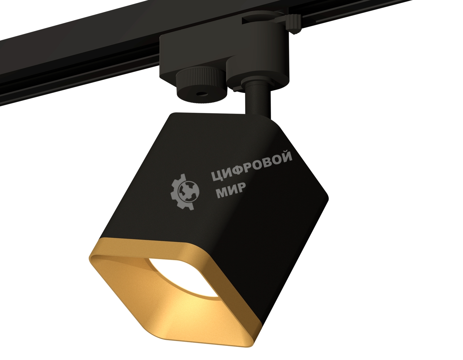 Светильник Ambrella light XT7813003 SBK/SGD черный песок/золото песок MR16 GU5.3 (A2521, C7813, N7704)