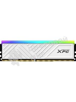 Оперативная память XPG Spectrix D35G RGB, DDR4, 32GB (1x32GB), 3200MHz, CL16, DIMM, с радиаторами, RGB, белый