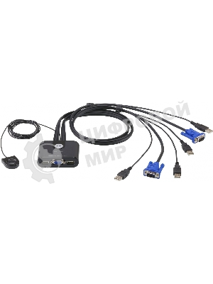 Переключатель ATEN CS22U-(A7) переключатель 2 PORT USB KVM SWITCH