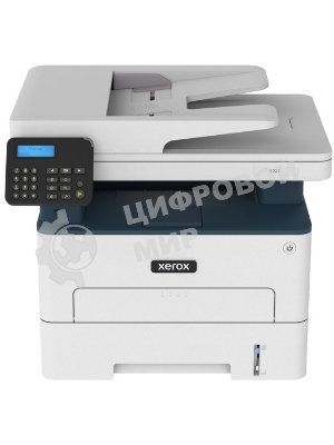 МФУ лазерное Xerox B225 (B225V_DNI), A4, ч/б, печ. до 34 стр/мин., скан. до 23 стр/мин. (ч/б) 7 стр/мин. (цвет), 600x600dpi, USB, RJ-45, Wi-Fi