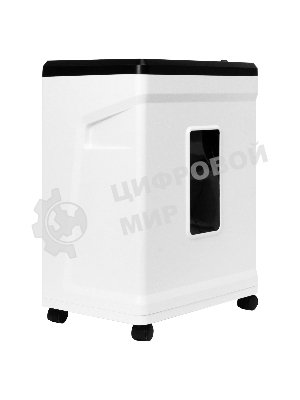 Шредер ГЕЛЕОС УМ26-2, (DIN P-2), полоса 3,9мм, 17-21 лист (70г/м2), CD/пл.карты/скрепки/скобы, 26 литров