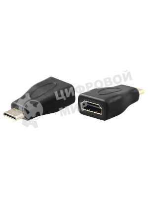Переходник штекер Rexant mini HDMI - гнездо HDMI