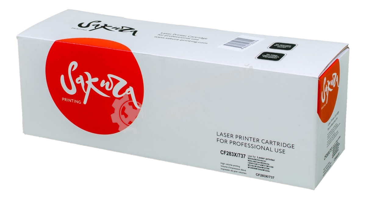 Картридж лазерный Sakura CF283X/737, для HP laserJet ProM202dw/M225dn/dw/rdn/M202n/M201dw/n/M226dn/dw; Canon i-SENSYS MF217w/MF211/MF212W/MF216N/MF226dw/MF227DW/MF229DW/MF224dw/MF222dw, черный, 2200 к.