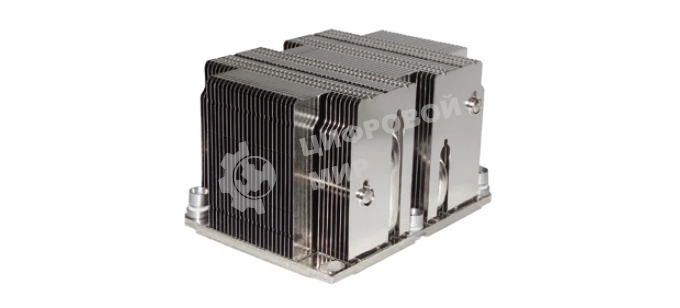 Радиатор для процессора Ablecom AHS-S20200 серебристый, алюминий, 220 Вт, 64 мм