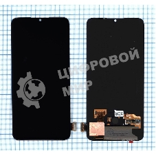 Дисплей для Xiaomi Mi A3 Lite / Mi 9 Lite / CC9  черный