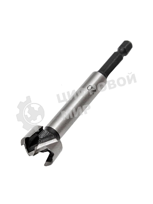 Набор сверл Форстнера (петельных) по дереву Kranz 10-15-20-25-35 х 73мм, 5 шт, цилиндрический хвостовик