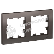 Рамка 2-м AtlasDesign универс. мокко SchE ATN000602