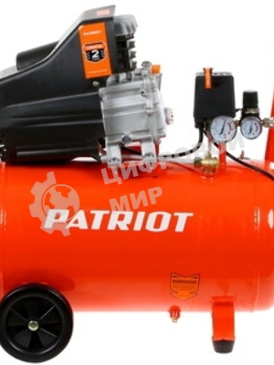 Компрессор Patriot EURO 50/2601.8кВт 220В 260л/мин 50л выход быстросъем елочка 8мм