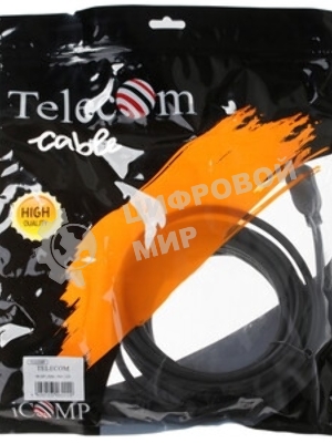 Кабель HDMI 19M/M,ver. 2.1 8KX60Hz (Econom) 5m Telecom TCG245C-5M