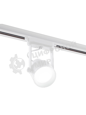 Корпус светильника C6601 WH белый D60*H135mm Out122mm MR16 GU10 (насадки D60mm)