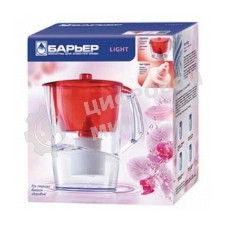 Фильтр для воды Фильтр-кувшин для воды БАРЬЕР Лайт(красный)