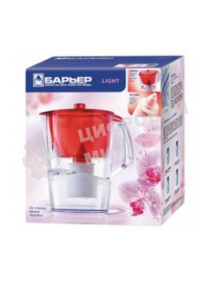 Фильтр для воды Фильтр-кувшин для воды БАРЬЕР Лайт(красный)