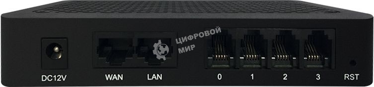 Шлюз IP Dinstar DAG1000-4S черный