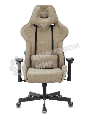 Кресло Бюрократ VIKING KNIGHT LT21 FABRIC песочный, ткань, 120 кг, механизм качания