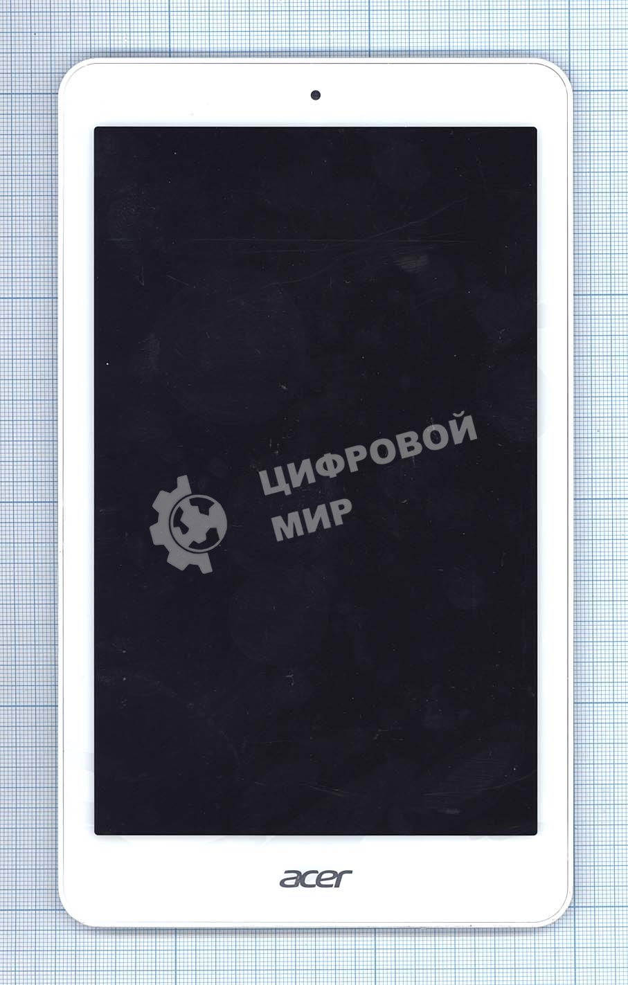 Модуль (матрица + тачскрин) для Acer Iconia Tab A1-860 белый с рамкой