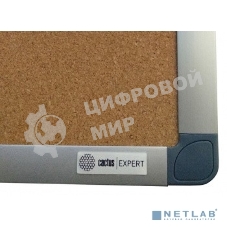 Демонстрационная доска Cactus CS-CBD-45X60 пробковая 45x60 см, алюминиевая рама