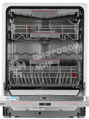 Встраиваемая посудомоечная машина Bosch SMV8YCX02E, серебристый, 59.8 см, 14 компл., 44 дБ, класс A