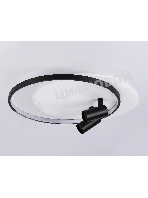 Светильник Ambrella light FL51392/1+2 WH/BK белый/черный 3000K-6400K 65W 560*480*120 (ПДУ РАДИО 2.4G)