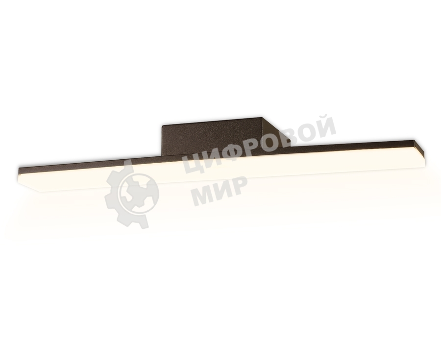 Настенный светодиодный светильник Ambrella light FW422 SCF кофе песок LED 4200K 15W 500*50*100