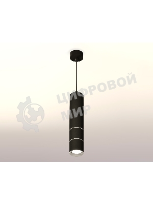 Светильник Ambrella Light XP7402070 SBK/PSL черный песок/серебро полированное MR16 GU5.3