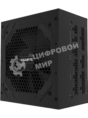 Блок питания Gigabyte P750GM (GP-P750GM), 750Вт, 80 PLUS Gold, 120мм, модульный, черный