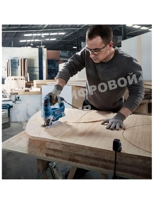 Лобзик Bosch GST 750 520Вт 3200ходов/мин от электросети (кейс в комплекте)