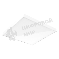 Светильник светодиодный Gauss MIR 595х595х50 35Вт 3000лм 4000К IP40 офисный встраив. накладной с опаловым рассеив. (аналог ЛВО)