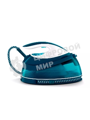 Парогенератор Philips 2400 Вт, удар 400 г, пар 120 г/мин, 6,5 бар, SteamGlide, OptimalTEMP, автоотключение