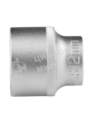 Головка торцевая, 32 мм, 12-гранная, CrV, 1/2