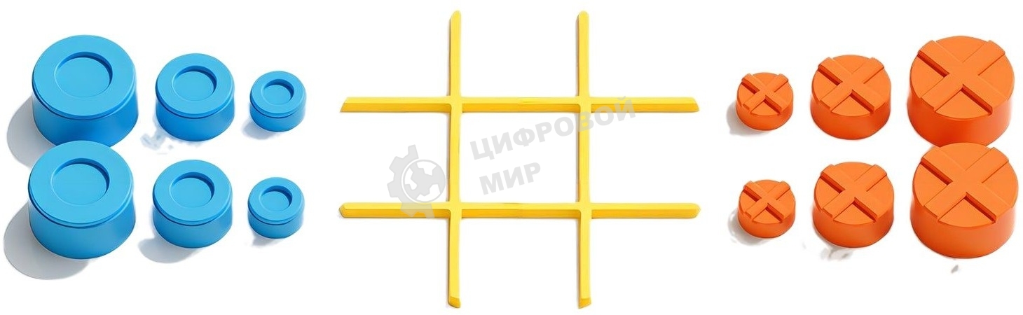 Крестики-нолики Giiker Tic-Tac-Toe Bolt (Yellow)