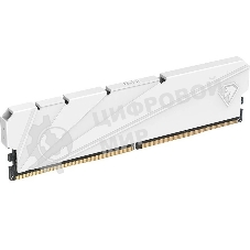 Оперативная память NETAC, DDR4, 16Gb (2x8GB), 3600MHz, CL18, DIMM, с радиатором, белый