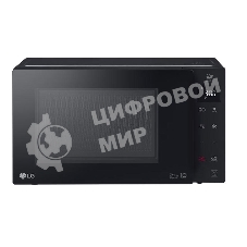 Микроволновая печь LG MB63W35GIB черный, 23 л, 1000 Вт, переключатели - сенсор