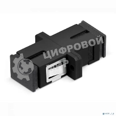 Проходной соединитель Cabeus SC-SC-SM-BK SC-SC, SM(для одномодового кабеля), simplex черный