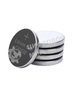 Батарейки литиевые Gembird Gb-CR2032-5B тип CR2032, 5шт, блистер