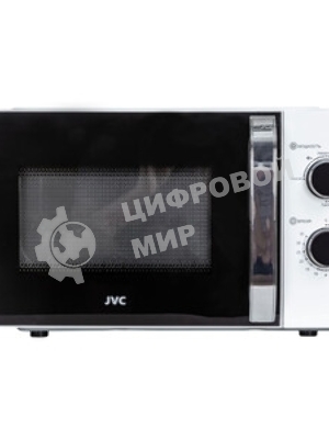 Микроволновая печь JVC JK-MW210MG белый, 20 л, 700 Вт, переключатели - поворотный механизм
