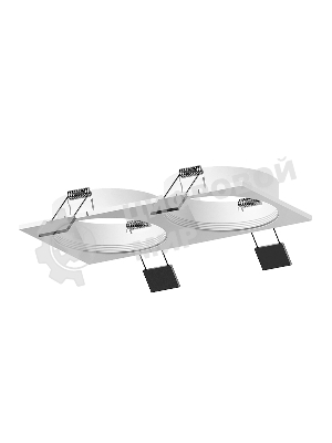 Корпус светильника C7635 SWH белый песок 180*92*H25mm MR16 GU5.3