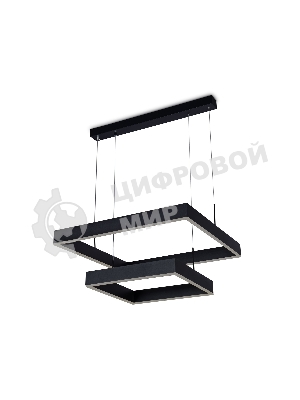 Светильник Ambrella light FA6633/2 BK черный 108W 600*600*720 (ПДУ РАДИО 2.4G)