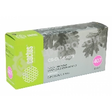 Картридж лазерный Cactus CS-CLT-K407S черный (1500 стр.) для Samsung CLP320/320n/325/CLX3185/3185n/3185fn