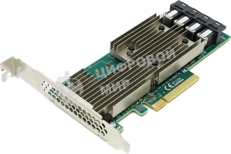 Контроллер SAS 9305-16i SGL (05-25703-00) PCI-E 3.0 x8, 16port int 12Gb/s, SAS/SATA HBA