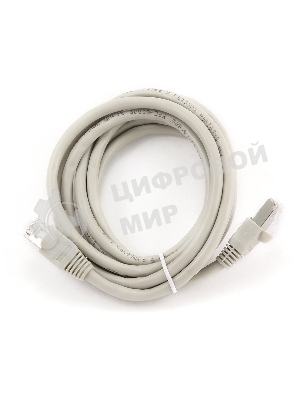 Патч-корд FTP Cablexpert cat.6, 2м, литой, многожильный, серый