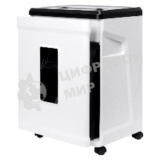 Шредер ГЕЛЕОС УМ26-2, (DIN P-2), полоса 3,9мм, 17-21 лист (70г/м2), CD/пл.карты/скрепки/скобы, 26 литров