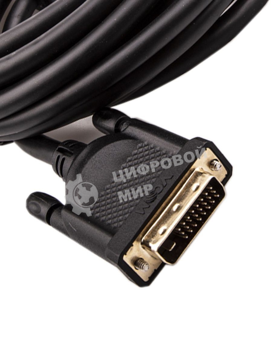 Кабель HDMI AM/DVI(24+1)M, 5м, CU, 1080P@60Hz, 2F, VCOM CG484GD-5M