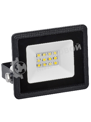 Прожектор светодиодный СДО 06-10 6500К IP65 черный IEK LPDO601-10-65-K02