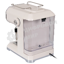 Кофеварка рожковая Hyundai HEM-5300 бежевый/серебристый, исп. кофе - молотый, 1.5 л, 850 Вт, 20 бар