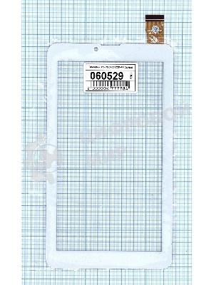 Сенсорное стекло (тачскрин) XC-PG0700-238-A1, белое