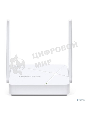 Роутер Mercusys MR20 AC750 Dual-Band Wi-Fi RouterSPEED: 300 Mbps at 2.4 GHz + 433 Mbps at 5 GHzSPEC: 2× Fixed External Antennas, 2× 10/100 Mbps LAN Ports, 1× 10/100 Mbps WAN PortFEATURE: Router/Access Point Mode Mode, WPS/Reset Button, IPTV, IPv6, Parental Controls