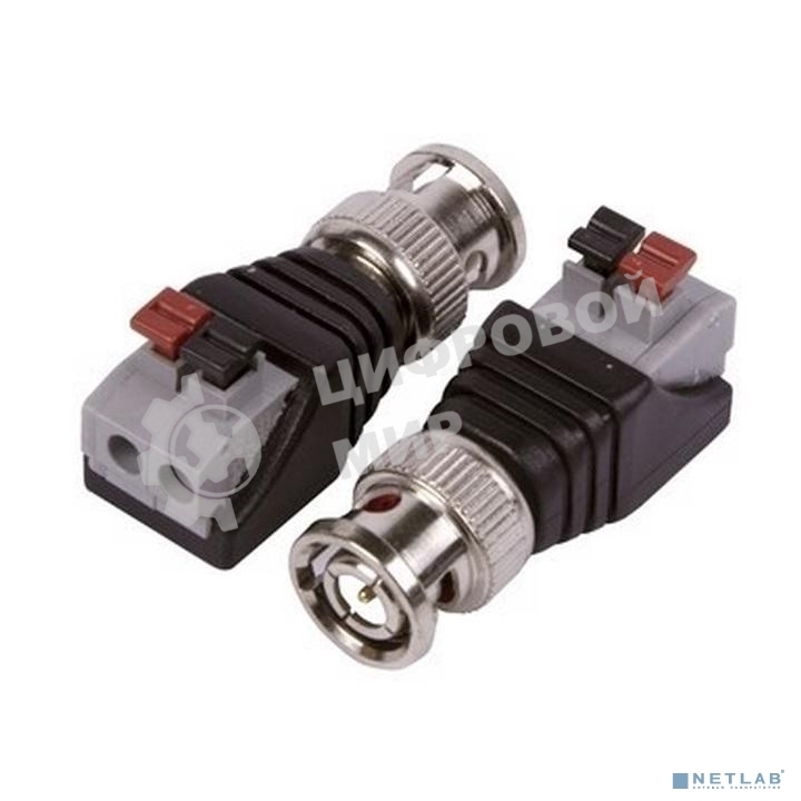 Разъем штекер BNC с быстрозажимной колодкой (блистер) Rexant 05-3076-2