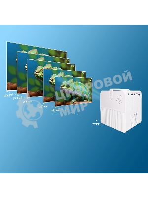 Проектор Cactus CS-PRC.04WT.WUXGA-A LCD 3200Lm (1920x1080) 2000:1 ресурс лампы:30000часов 1xUSB typeA 1xHDMI 1.35кг