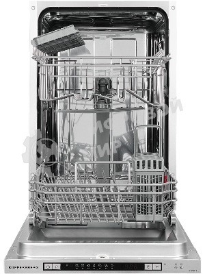 Встраиваемая посудомоечная машина Kuppersberg GSM 4572, серебристый, 44.8 см, 9 компл., 49 дБ, класс A++