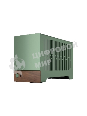 Компьютерный корпус без блока питания Fractal Design Terra, Mini-Tower, no fans, 1xUSB-A 3.0 + 1xUSB 3.2 Type-C, SFX PSU Support, mITX Jade